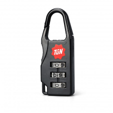 Замок кодовый для багажа Tigernu Black (16243-hbr)
