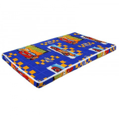 Матрас детский Алекс Тачки кокос - поролон – поликоттон 120х60 см Blue (104706) Южноукраинск