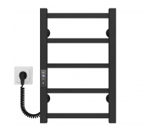 Полотенцесушитель электрический Forest П5 300х500 Deffi Черный JD04 (A.FR.50.30.5.E.B.L.2)