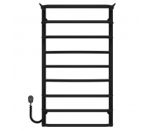 Полотенцесушитель электрический Юность П9 500х900 Deffi Черный EF16 (C.YU.90.50.9.E.B.L.5)
