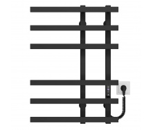 Полотенцесушитель электрический Atena П6 150х700 Deffi Черный JD04 (A.AT.70.15.6.E.B.R.2)