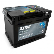 Автомобільний акумулятор EXIDE PREMIUM 61A (EA612)