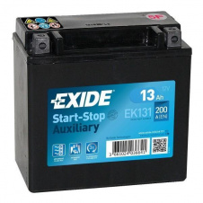 Автомобільний акумулятор EXIDE START STOP AUXILIARY 13Ah (+/-) (200CCA) (EK131)