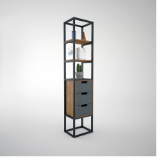 Стеллаж для хранения в стиле LOFT (NS-1646)