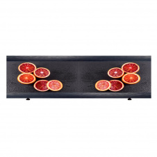 Экран под ванну The MIX Крепыш Аntracit Orange 150 см