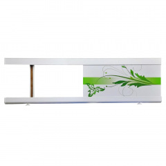 Экран под ванну Крепыш The MIX green flowers 120 см Київ