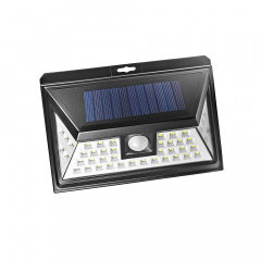 Светильник уличный датчик движения L-5-01 Li LED Stark 44 шт 2835 SMD 450lm 2000mAh Черный (243000501) Київ