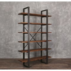 Стеллаж для хранения в стиле LOFT Черный (NS-1799) Днепр