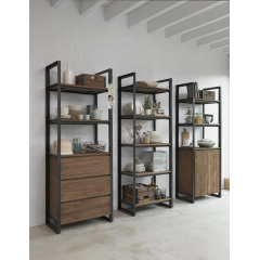 Стеллаж для хранения в стиле LOFT (NS-1677) Киев