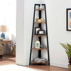 Стеллаж для хранения в стиле LOFT Черный (NS-1816) Київ