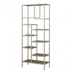 Стеллаж для хранения в стиле LOFT Серый (NS-1919) Кушугум