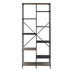 Стеллаж для хранения в стиле LOFT Черный (NS-1811) Ірпінь