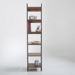 Стеллаж для хранения в стиле LOFT Черный (NS-1804) Хмельницкий