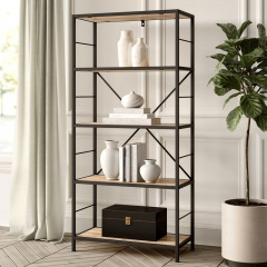 Стеллаж для хранения в стиле LOFT Черный (NS-1803) Луцк