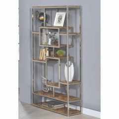Стеллаж для хранения в стиле LOFT Серый (NS-1821) Сарны