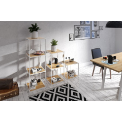 Стеллаж для хранения в стиле LOFT (NS-1709) Никополь