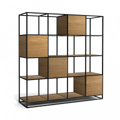 Стеллаж для хранения в стиле LOFT (NS-1786) Николаев