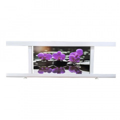 Экран под ванну The MIX Малыш Pink Orchid 160 см Белый Ворожба