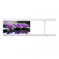 Экран под ванну The MIX Малыш Pink Orchid 160 см Белый Ворожба