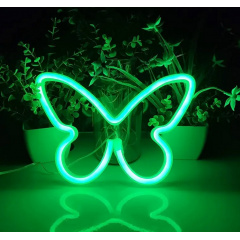 Настенный светильник-ночник Angel Бабочка Butterfly зеленая Миргород
