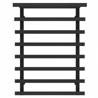 Полотенцесушитель водяной Agata П8 400x800 Deffi Черный (A.AG.80.40.8.B.A)