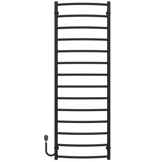 Полотенцесушитель электрический Классик П14 500х1500 Deffi Черный EF16 (C.DK.150.50.14.E.B.L.5)