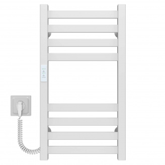 Полотенцесушитель электрический Magnus П8 200х600 Deffi Белый WD04 (A.MA.60.20.8.E.W.L.4)