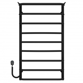 Полотенцесушитель электрический Юность П9 500х900 Deffi Черный EF16 (C.YU.90.50.9.E.B.L.5)