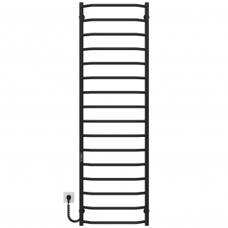 Полотенцесушитель электрический Трапеция П16 500х1700 Deffi Черный JD03 (C.TR.170.50.16.E.B.L.1)