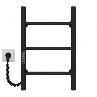 Полотенцесушитель электрический Орион П3 200х500 Deffi Черный JD03 (C.OR.50.20.3.E.B.L.1)