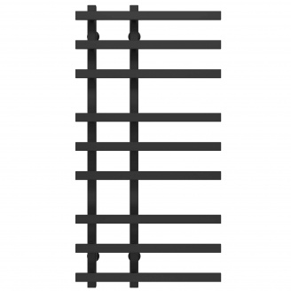 Полотенцесушитель водяной Atena П9 150х1000 Deffi Черный (A.AT.100.15.9.B.A)