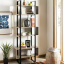 Стеллаж для хранения в стиле LOFT Черный (NS-1845) Хмельницкий