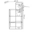 Стеллаж для хранения в стиле LOFT Черный (NS-1736) Луцк