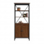 Стеллаж для хранения в стиле LOFT Черный (NS-1907) Виноградов