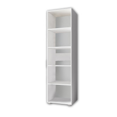 Пенал открытый Tobi Sho ST-0020 для книг, декора 600х2190х500 мм Белый Ровно