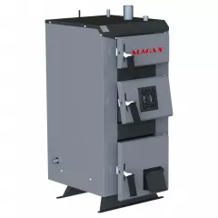 Котел твердотопливный ALMAX Class B 20 кВт 200 м² серый Конотоп