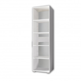 Пенал открытый Tobi Sho ST-0020 для книг, декора 600х2190х500 мм Белый