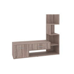 Тумба для TV Modulor (140х38х124 см, трюфель) Луцьк