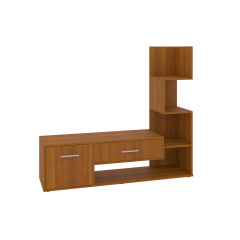 Тумба для TV Modulor (140х38х124 см, лісовий горіх) Ізюм