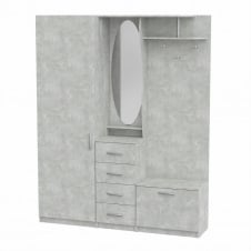 Передпокій Компаніт Тамара 1600 мм дсп сіра-ательє