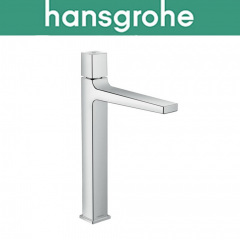 Смеситель Hansgrohe (art 32572000) для раковины однорычажный, с донным клапаном push-open, Metropol Classic 260, Хром Харків