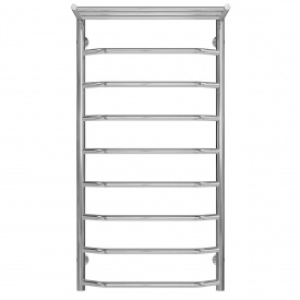 Полотенцесушитель водяной Трапеция с полкой П9 500х1000 Deffi Хром (C.TP.100.50.9.C.B)