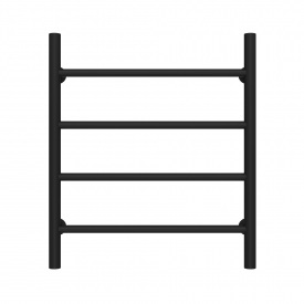 Полотенцесушитель водяной Орион П4 500х600 Deffi Черный (C.OR.60.50.4.B.C)