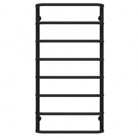 Полотенцесушитель водяной Стандарт П8 500х1000 Deffi Черный (C.SS.100.50.8.B.B)