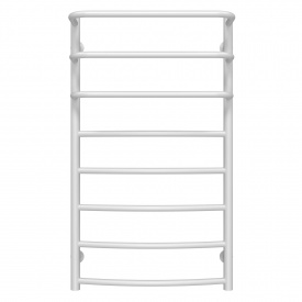 Полотенцесушитель водяной Каскад Дуга П8 500х900 Deffi Белый (C.KD.90.50.8.W.C)