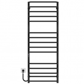 Полотенцесушитель электрический Lux П15 500х1400 Deffi Черный JD04 (A.LU.140.50.15.E.B.L.2)