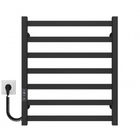 Полотенцесушитель электрический Avast П7 500х600 Deffi Черный JD04 (B.AV.60.50.7.E.B.L.2)