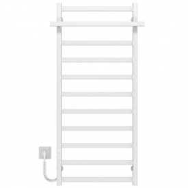 Полотенцесушитель электрический Nicolе П11 500х1200 Deffi Белый WD04 (B.NI.120.50.11.E.W.L.4)