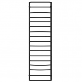 Полотенцесушитель водяной Аквамикс П17 500х1800 Deffi Черный (C.AM.180.50.17.B.C)