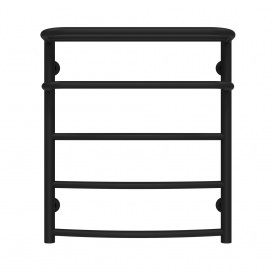 Полотенцесушитель водяной Отель П5 400х600 Deffi Черный (C.OD.60.40.5.B.A)